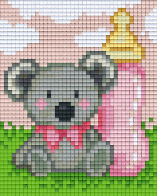 It's A Girl One [1] Baseplate PixelHobby Mini-mosaic Art Kits